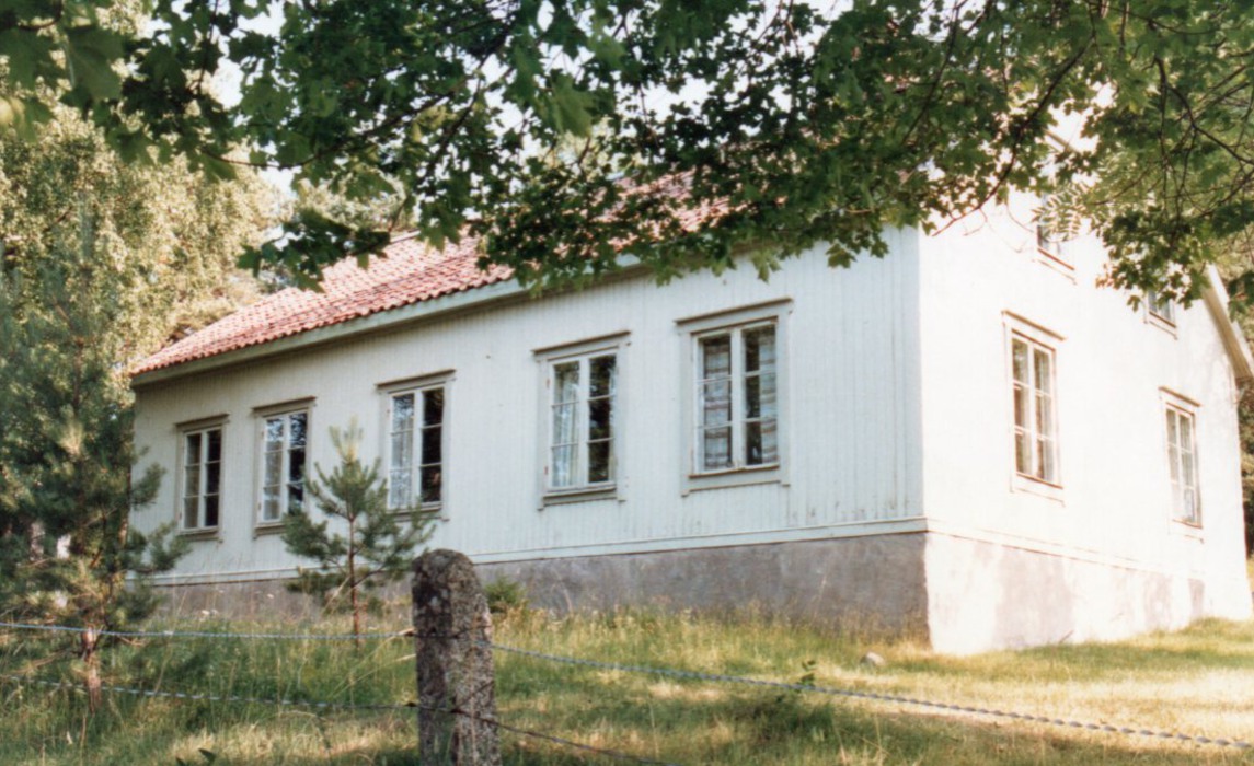Missionshuset i Lagga år 1986, före renoveringen.
