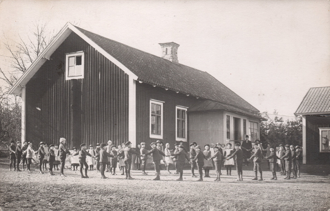 Lagga skola, år 1919.