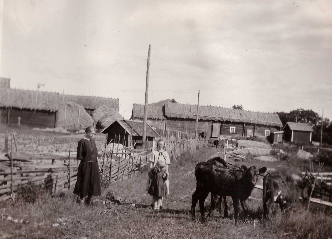 Husby By i början av 1900-talet.