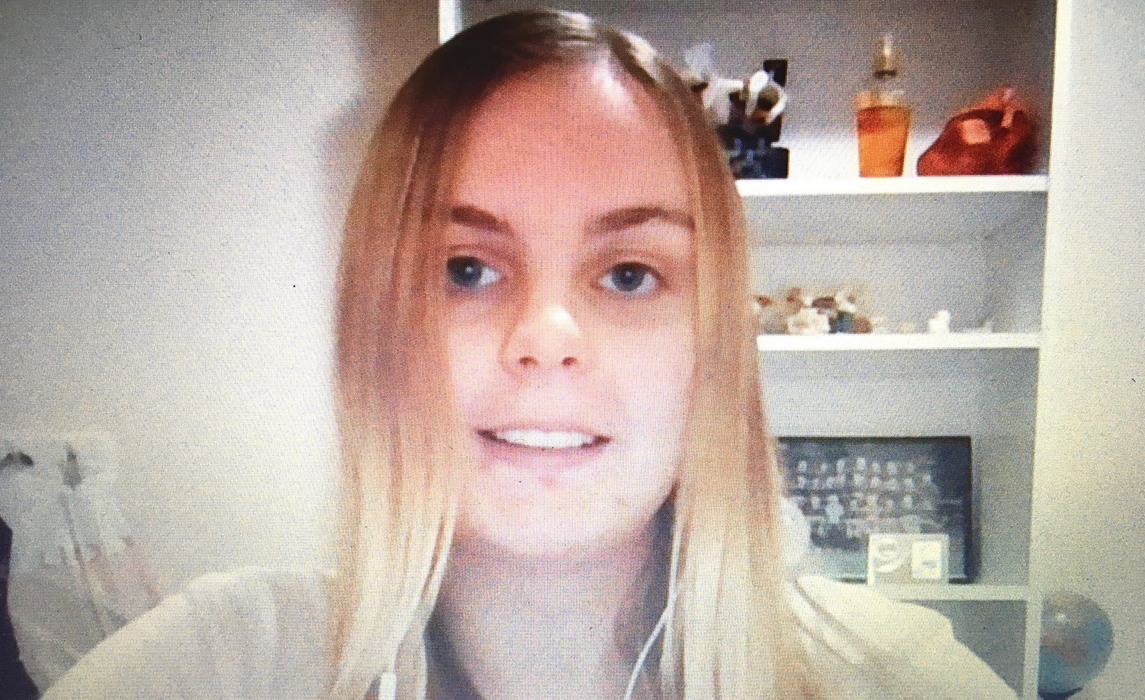 Malin Johansson är en av 2020 års ungdomsstipendater